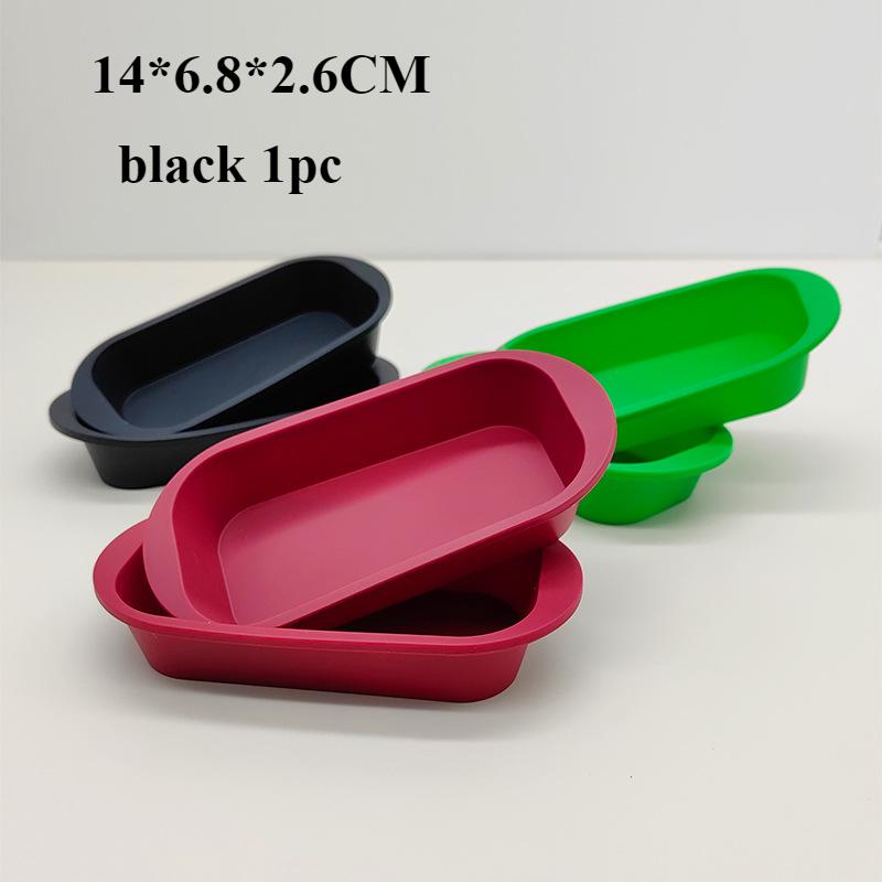 Moules de cuisson en silicone, moules à gâteaux rectangulaires antiadhésifs, mini moules à pain, moule à pain grillé à démoulage facile, accessoires de cuisine, outil de pâtisserie