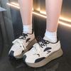 2024 Women's High Platform Sports Shoes New Autumn Breathable Thick Sole Sneakers Casual Anti-Slip Women Shoes