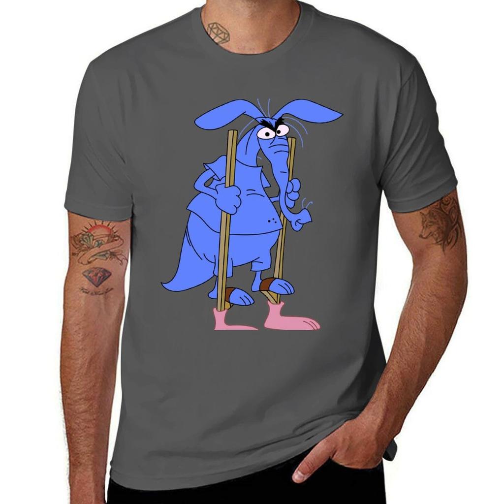 Stilts Printed T On Funny Shirts T Man T-Shirt Man Aardvark Shirts for