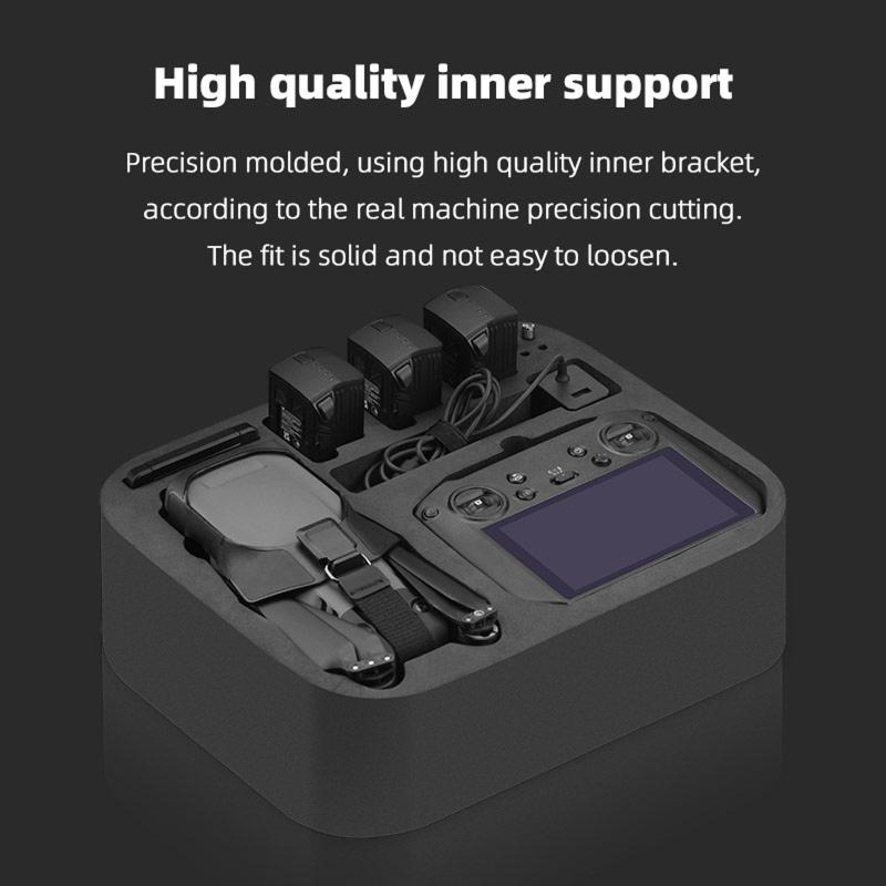 Storage Bag Portable Shoulder Messenger Bag Suitcase Carrying Box Luggage Compatible For Dji Mavic 3