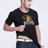 Men T-Shirt Harajuku Short Sleeve Round Neck Tops O-neck Black Cobra Printed Summer Fashion Clothes Hip Hop Harajuku Streetwear