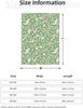 Süßer Frosch Kawaii Fleece-Überwurf Ultraweich Gemütlich Dekorativer Flanell-Decke für Zuhause Bett Sofa Stuhl Reise 60x50in