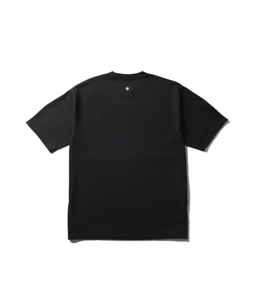 New Standard Square Logo Short Size L [Snow Peak] T-Shirt NSD-TS-25AU002 T-shirt, Sleeve, Men's/Women's, BLACK,