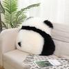 Panda cushion wool cushion cute cushion Internet celebrity decoration sofa pillow decoration angry panda pillow