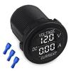 Universal DC 9V To 48V 10A Digital Voltmeter Ammeter Voltage Current Meter LED Display Measurement for 12V 24V 36V Electric Je10