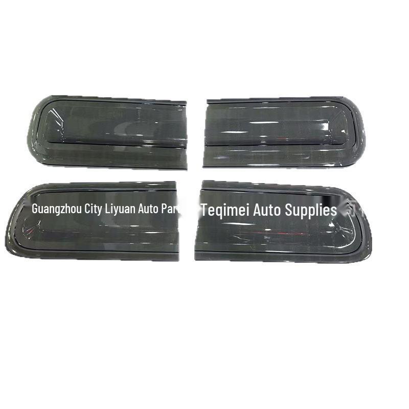 Sada kouřových krytů zadních světel - 4dílná lepicí pro Dodge Challenger (2015–2022)