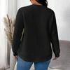 Women's Solid-color Fashionable Long-sleeved Top