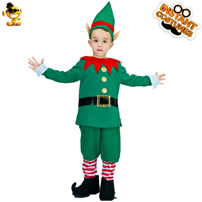 Christmas Children's Suit, Santa Claus Costume Combination, Masquerade Ball Children's Day Stage Performance Costume
