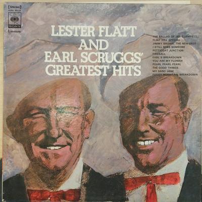 LP-skiva LESTER FLATT, EARL SCRUGGS - Greatest Hits SONX60119 CBS/SONY Japan Country/Folk Begagnad
