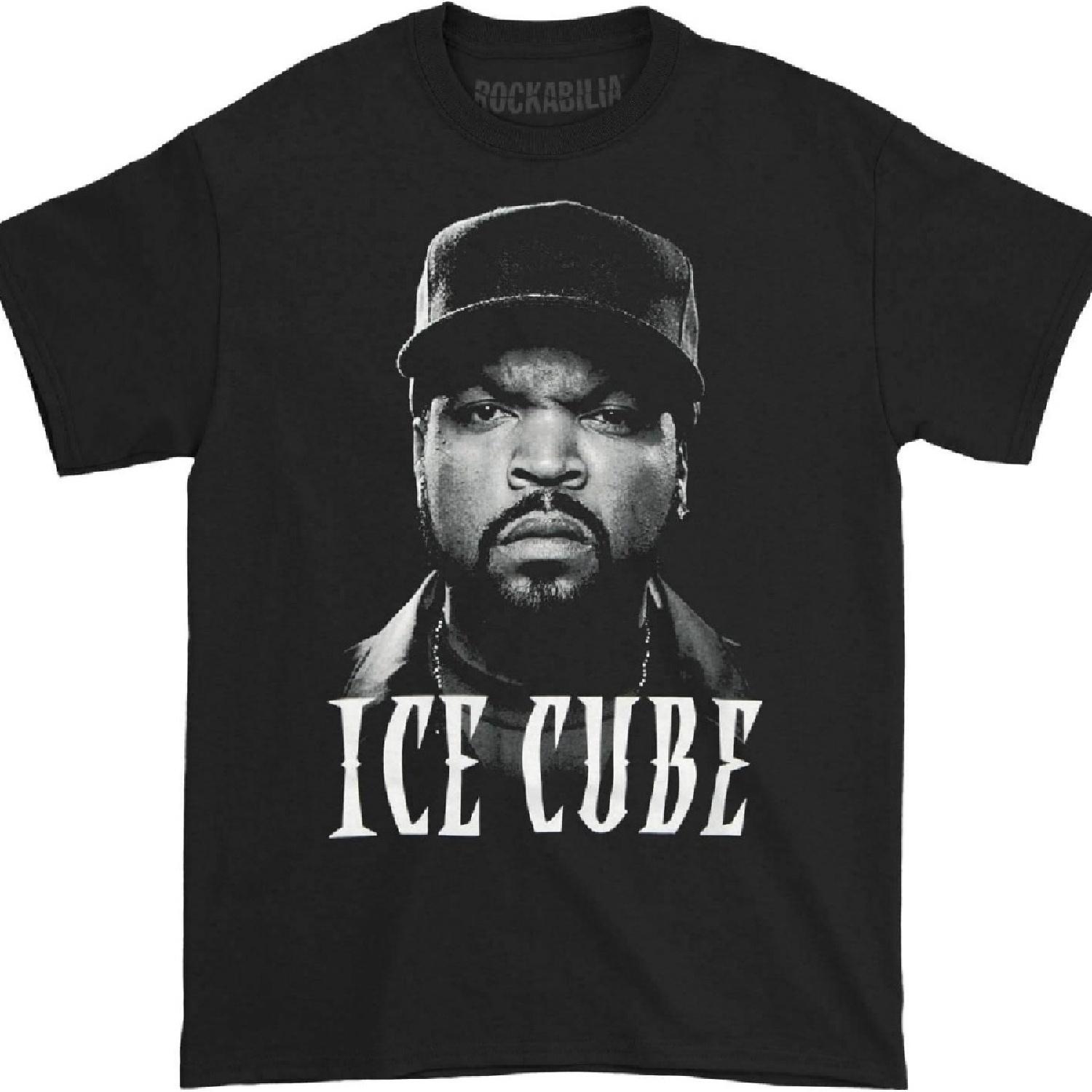 

Ice Cube Men s Big Face T-shirt Medium Black XL чёрный