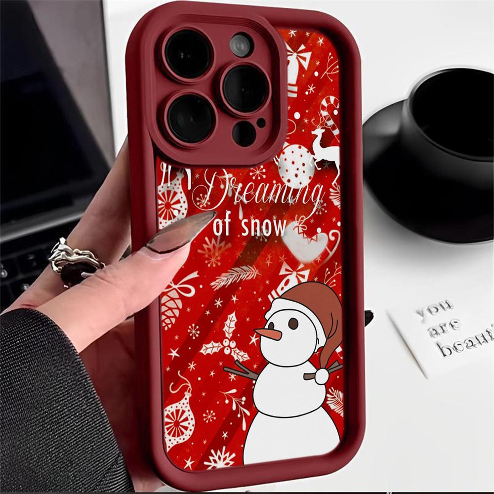 Sky Eye Ladder Soft Case for infinix Note 30 Hot 50 40 Smart 8 9 OnePlus Google All infinix models Phone Cases Cover NY28 Christmas tree Santa Claus