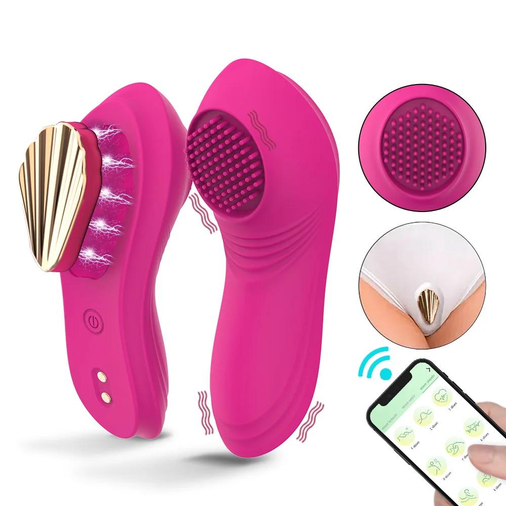 Wearable G Spot Vibrator For Women Clitoris Stimulator Vagina Vibro Panties Massager App Control Masturbators Adults Sex Toys