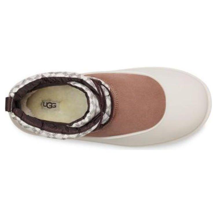 UGG Чоловічі чоботи Classic Luxe Suede Simple Comfortable Versatile Snow Boots Піщано-сірі 1133776-SILT