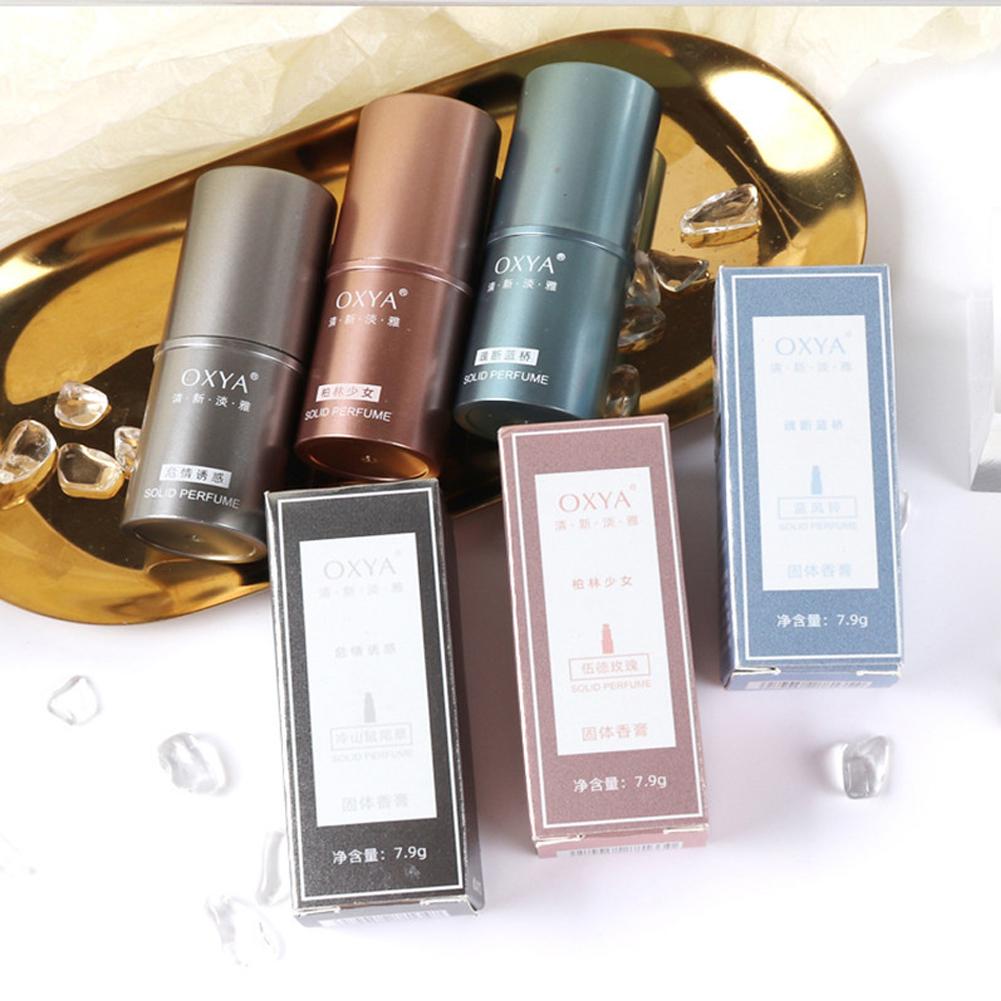 Portable Solid Perfume Balm Mild Long-lasting Fragrance Body Balm Natural Fresh Fragrance Deodorant Balm for Men Women