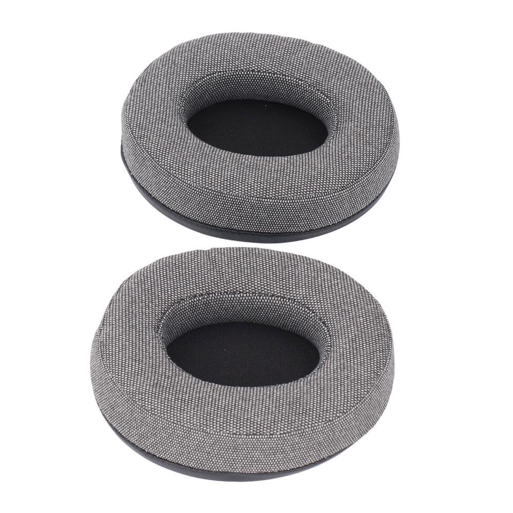 2PCS Cotton And Linen Fabric Noise Isolation Ear Cushions for SHP9500 SHP9600 Headphone Repair