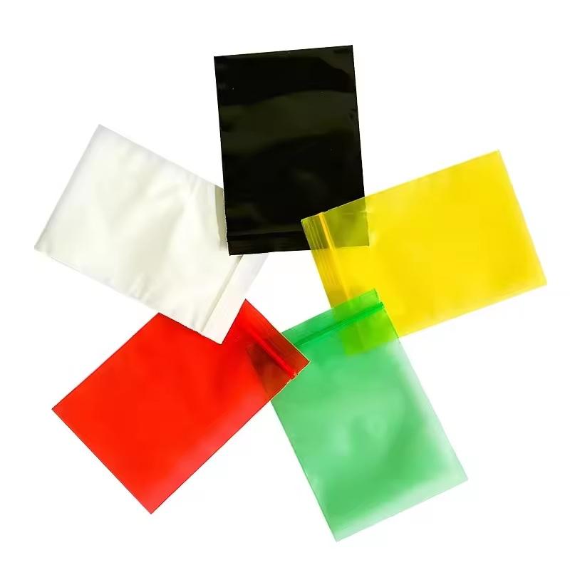 100 Adet Plastik Pe Renkli Saklama Kendinden Mühürlü Poşet Turuncu Sarı Mühürlü Ambalaj Poşeti Kalınlaştırılmış 0.12 Mm Siyah Beyaz Mühürlü Poşet