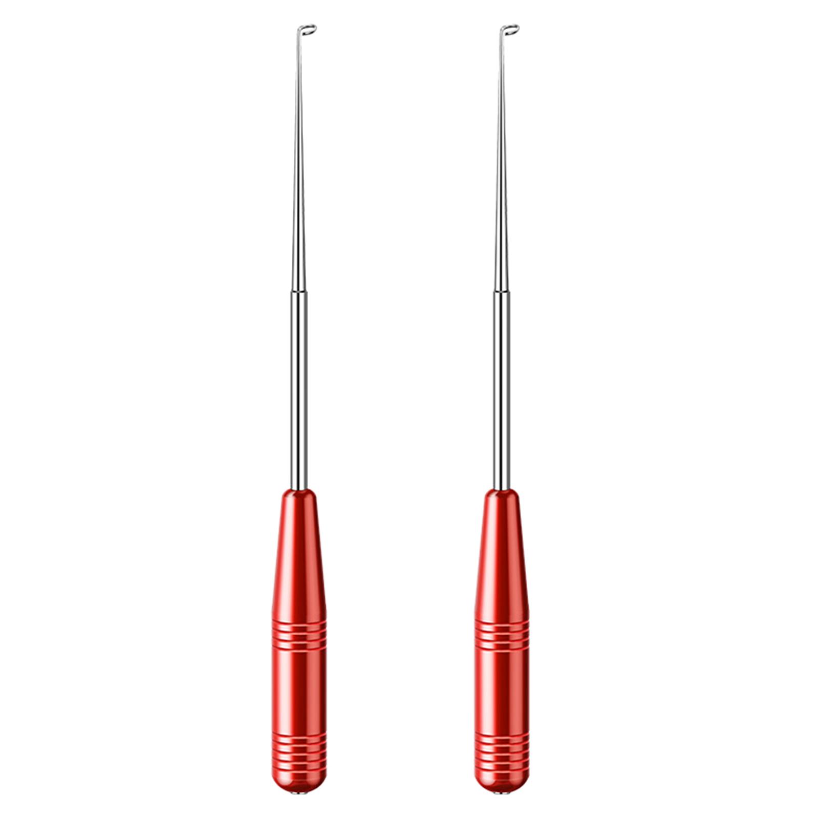 

2 шт. Устройство для отсоединения рыболовных крючков, извлекатель рыболовных крючков, рыболовный извлекатель рыболовных крючков, инструмент для быстрого извлечения рыболовных крючков красный