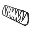 Front Grille Teeth Insert Aluminum Powder Coated Cool Look Rustproof Long Lasting for Ryker All Models Black