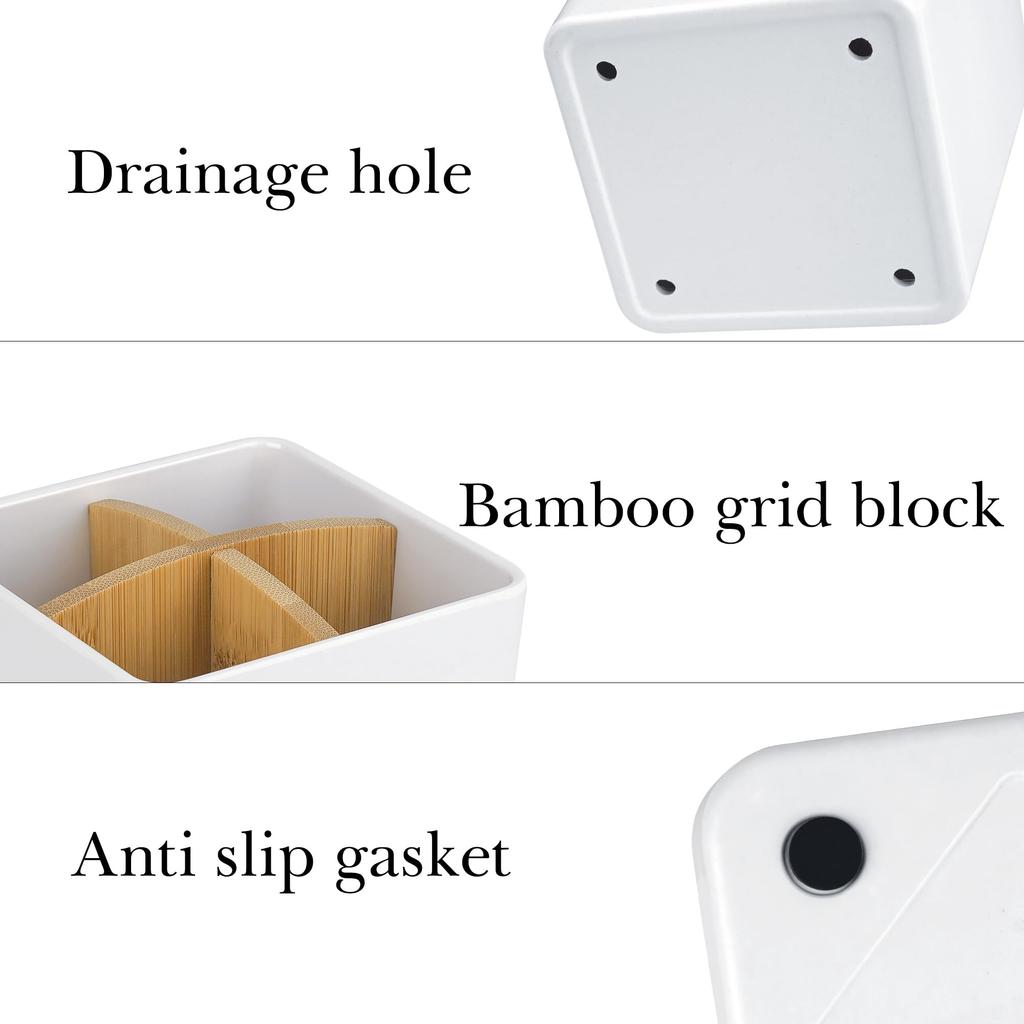 Linkidea Shower Electric Toothbrush Plastic Electric Toothbrush Compatible with iO Series and Philip Sonicare Countertop Stand Holder, Organizer,