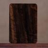 Agarwood-Inlaid Sandalwood Card Holder with Dragon & Tiger Motif – Chinese Style Pendant Plaything