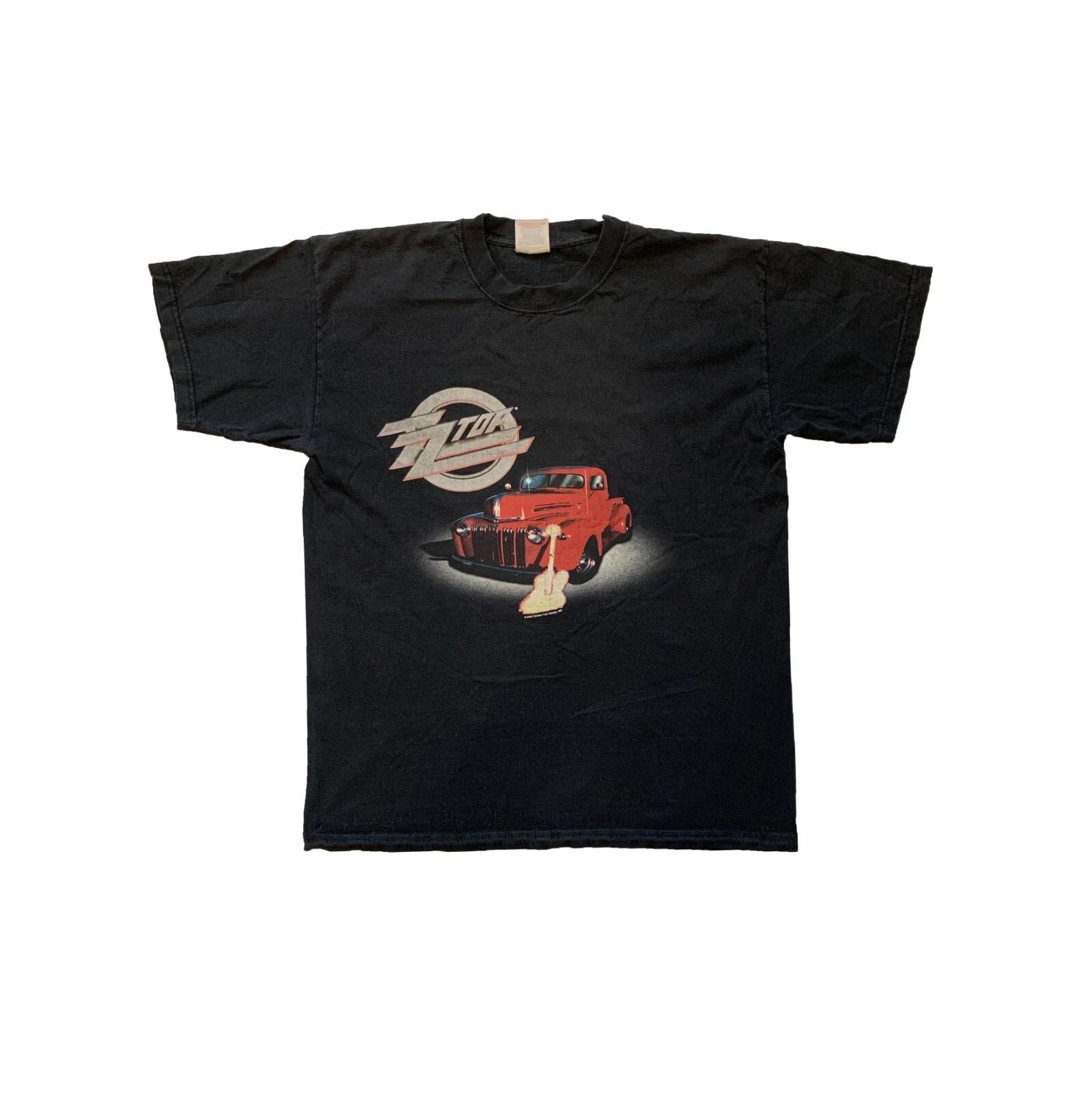 Vintage 2002 ZZ Top Sharp Dressed Men Band T-Shirt Blues Rock Band Tee L M