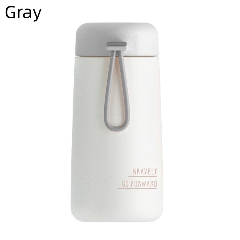 1PCS Tumbler Thermos Cup Milky White Coffee Mug Car Insulated Water Bottle Travel Stainless Steel Vacuum Flasks Drinking Kettle