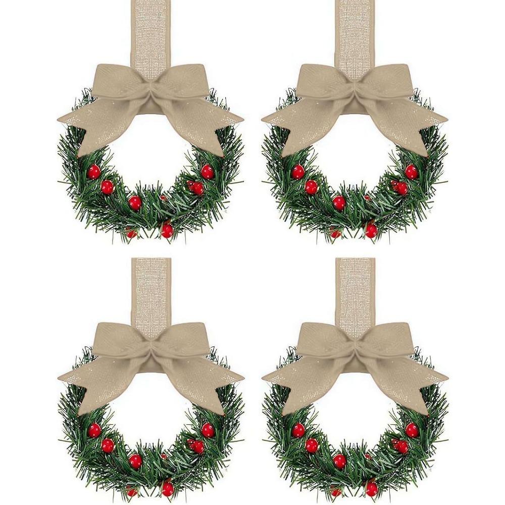 Mini Christmas Wreath Door & Window Indoor Decoration