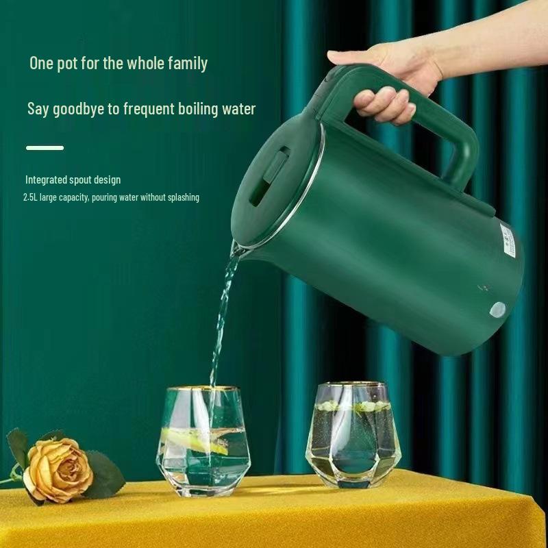 

Ten Thousand Smart Stainless Steel Electric Kettle with Keep-Warm & Auto Power-Off Features