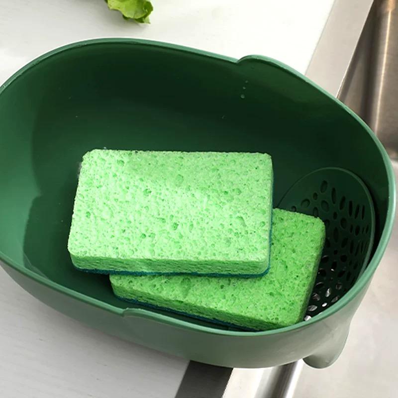 Elephant Drain Basket Multifunctional Kitchen Sink Drain Basket Home Kitchen Living Room Vegetable and Fruit Washing Basket6