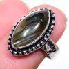 Labradorite Gemstone Handmade 925 Sterling Silver Jewelry Pendant 2.17"