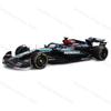 Bburago 1:24 Mercedes 2024 AMG W15 E Performance #44 #63 Lewis Hamilton F1 Fórmula Coche Estático Aleación Fundición a Presión Modelo
