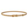 New 2026 Women Belt Fashion Skinny Thin Belts with Metal Buckle Ladies Vintage Waistband for Dress Jeans