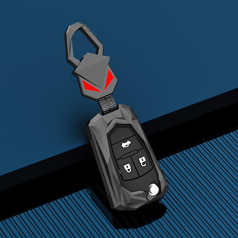 Custodia Cover Chiave Auto in Lega di Zinco Fibra Per Chevrolet Cruze Aveo Trax Sail Malibu Captiva Opel Vauxhall Astra J Corsa Insignia Mokka