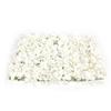 Artificial Flowers Wall DIY Silk Flower Decoration for Wedding Party Stage Background White