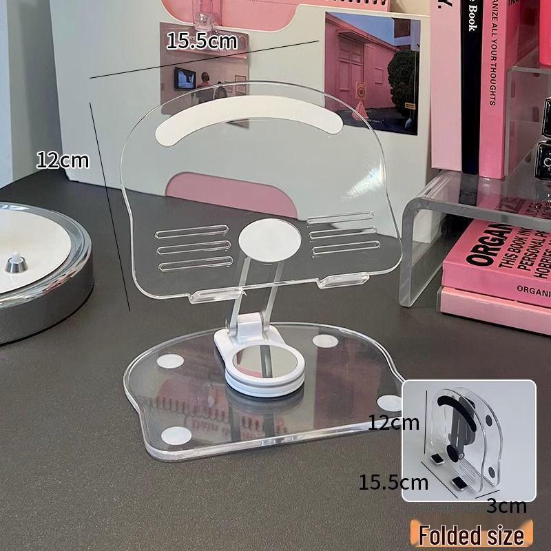 Acrylic Adjustable Desktop Phone & Tablet Stand
