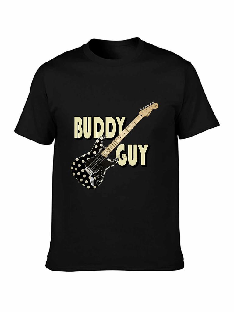 Buddy Guy Gitarrenbild 2005 Tour Tan T-Shirt New Blues
