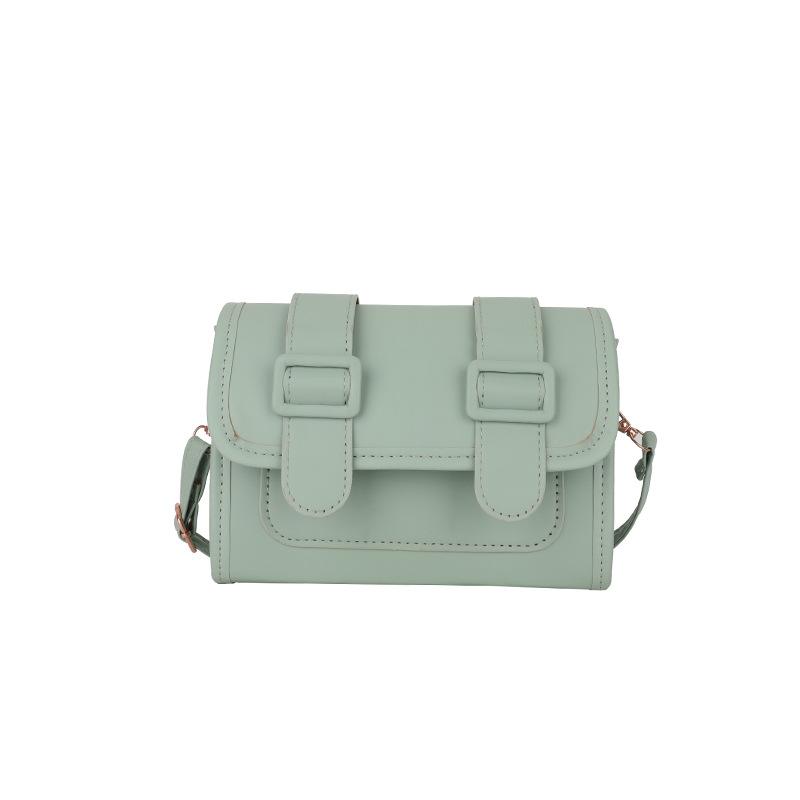 

Модна сумка через плече, нова проста жіноча сумка, літо 2024, ретро, ​​маленька квадратна сумка, повсякденна модна сумка-месенджер зелений