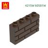 52Pcs/Lot 4215W 60581W 2x4 Thick Wall Construction Bricks MOC House Contruction Works With featuring Blocks Kids Playthings Gift Idea