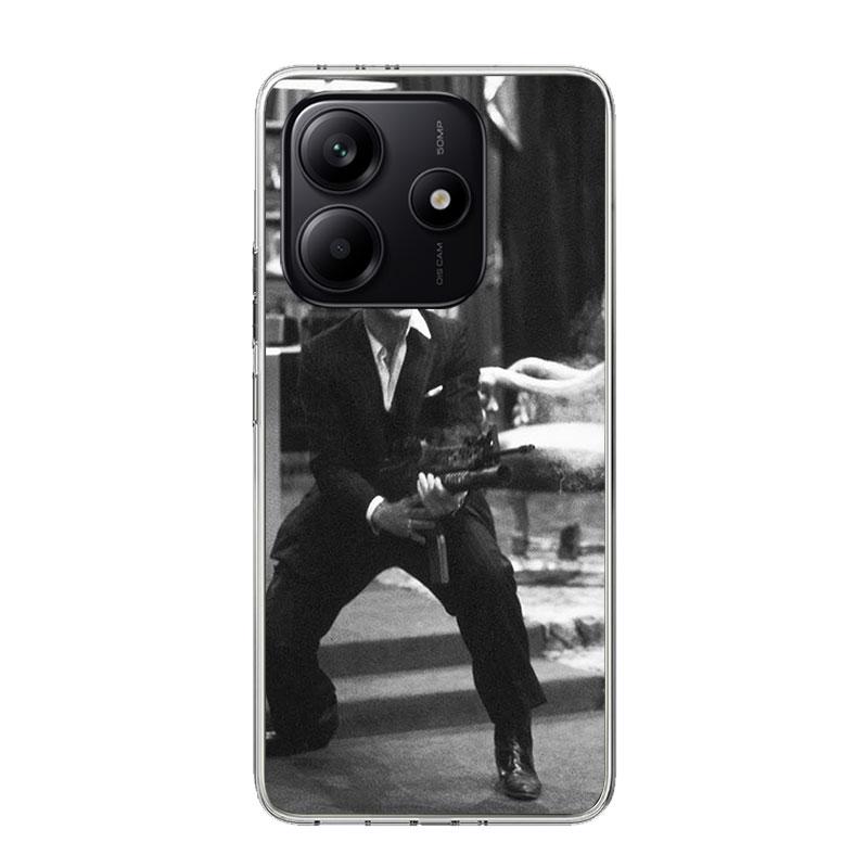 Scarface 1983 Film Al Pacino Movie Case Phone Cover for Xiaomi Redmi Note 14 13 12S 12 11S 11 11T 11E 10S 10 Pro Plus 9 9S 5G +