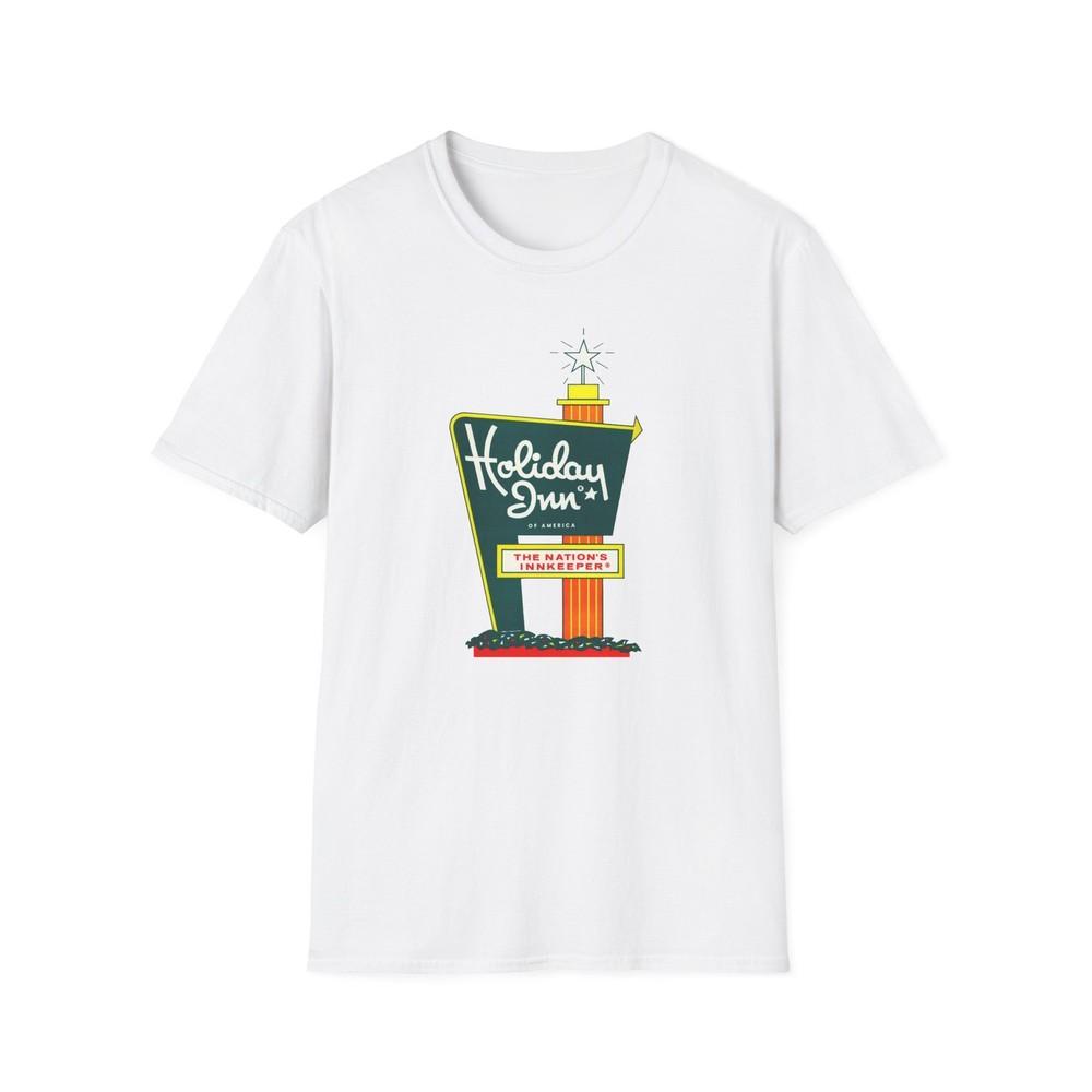 

Vintage Travel 1961 Holiday Inn Unisex Softstyle T-Shirt Retro Tshirt Tops Tee XL