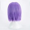Purple Medium-long Straight Hair Anime Kojiro Cosplay Wig10in Chemical Fiber Filament Unisex Whole Wig Festival Party Daily Wear