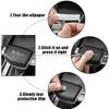 DZXB5 3D Metal Car Interior Dekoration Stickers Badges Auto Styling For Skoda Fabia Kodiaq Kamiq Superb Yeti Octavia Enyaq Rapid