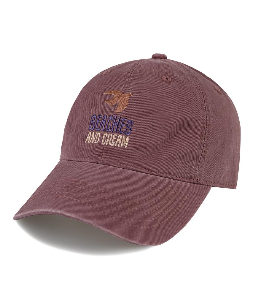 Bichiseuaenkeulim Seagull Cation Ball Cap-Burgundy