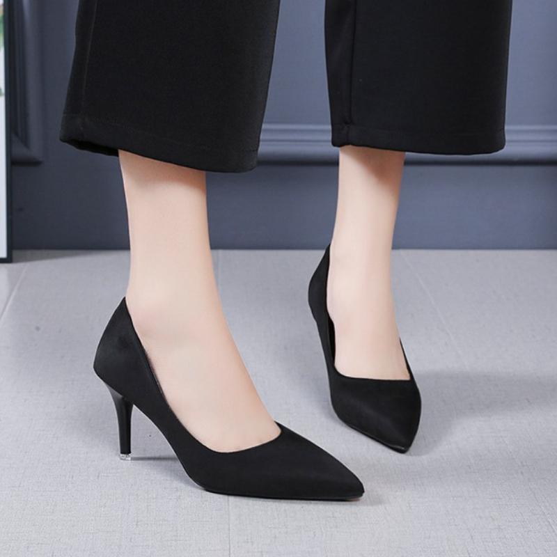 

Модные супер высокие каблуки женские туфли-лодочки для женщин обувь на высоком каблуке женская модная лакированная кожа сексуальный острый носок тонкий каблук свадебная обувь 34 чёрный