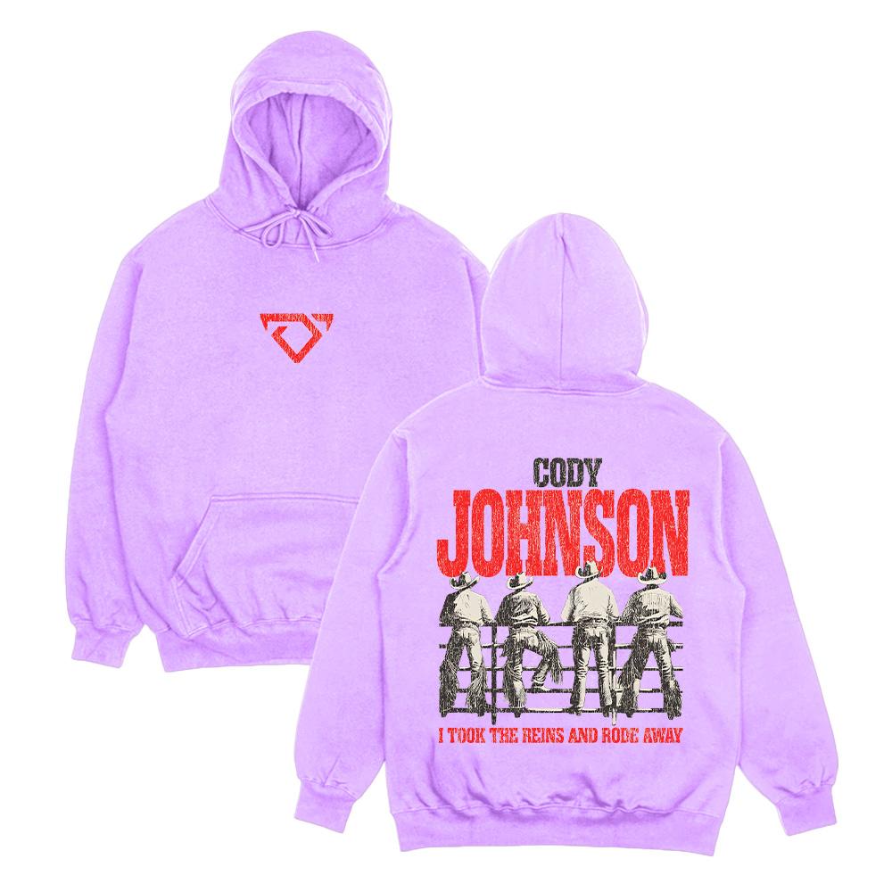 Cowboy Hoodie Cody Johnson Retro Grafik Kleidung Herren Damen Herbst Winter Langarm Sweatshirts Klassische Streetwear