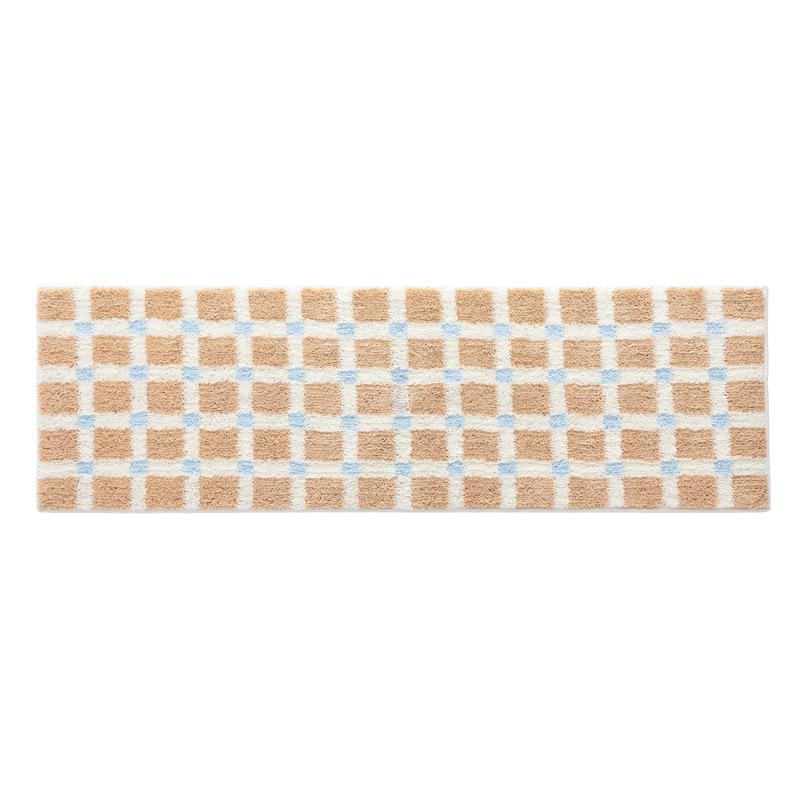 Plush Bedroom Carpet: Dirt-Resistant, Easy-Clean, Non-Slip, Water-Absorbing Floor Mat for Bedside or Bay Window.