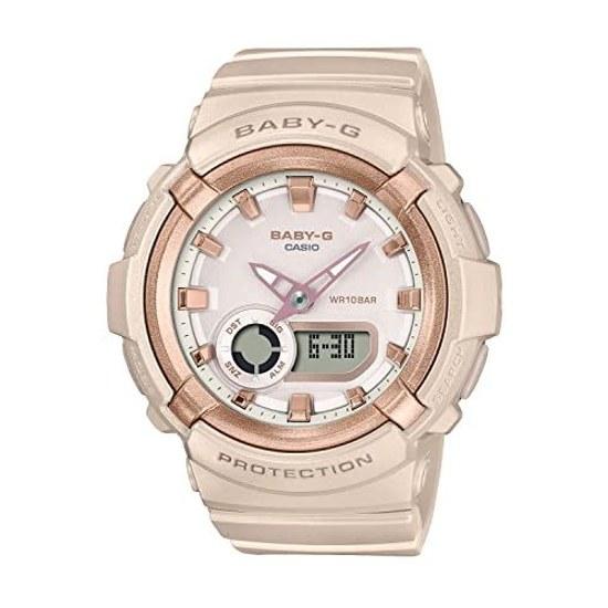 Baby-G Casio Wristwatch BGA-280BA-4AJF Ladies Pink Beige
