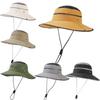 Sun Protection Fisherman Hats Anti-UV Foldable Cap Portable Bucket Hat  Camping Hiking