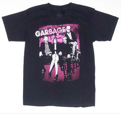 GARBAGE Band BLEED LIKE ME TOUR Unisex T-Shirt Cotton Full Size Unisex T-Shirt