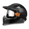 Retro-style full-face helmet for all seasons Motorcycle helmet Full-face bicycle helmet DOT